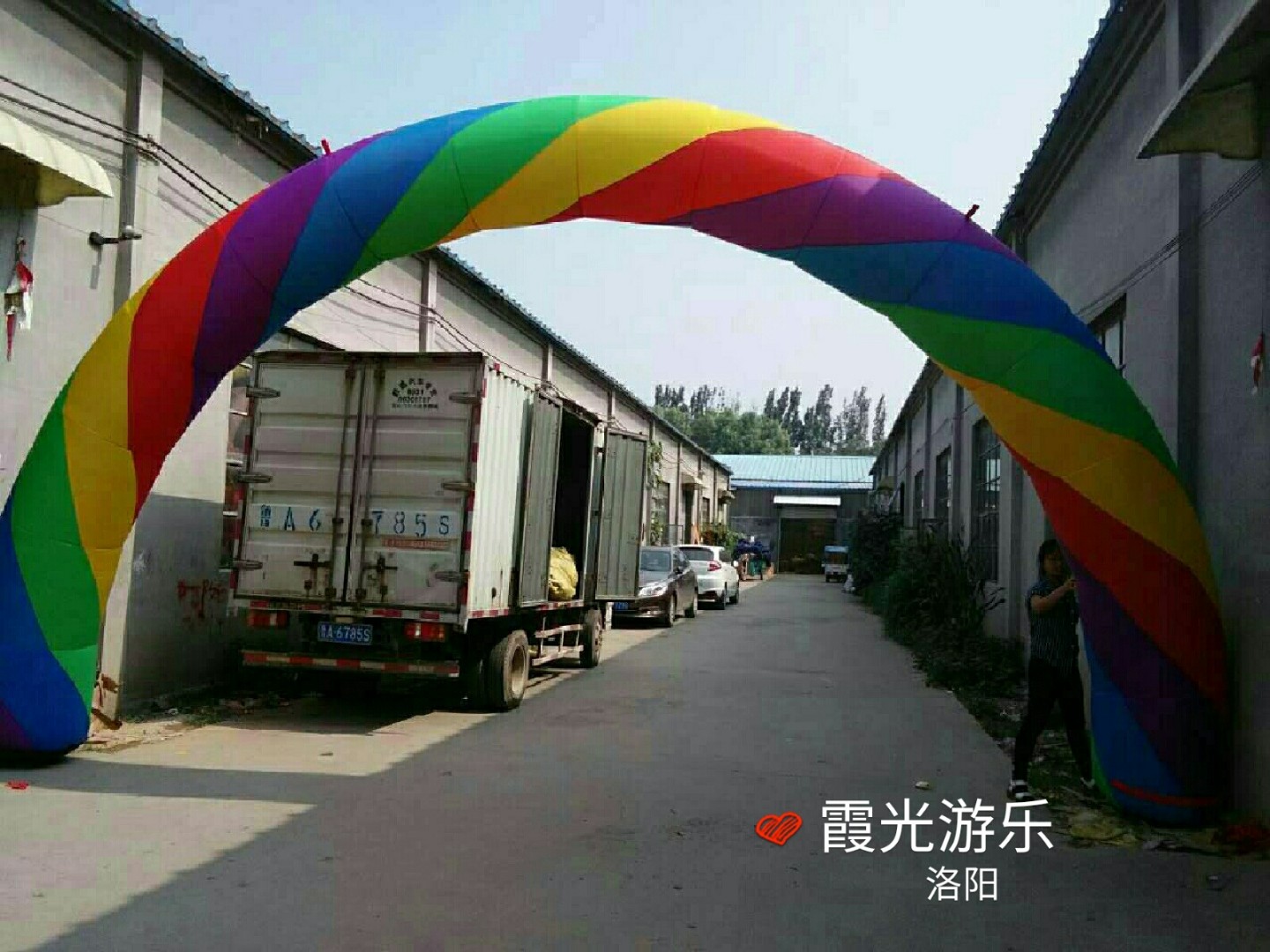 晋安彩虹喷绘气模